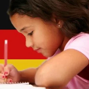 Children learning German in a Eurolingo classroom in Singapore